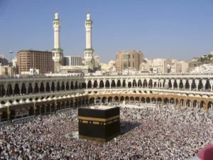 Millions of pilgrims gather at Mecca during Hajj Religious Tourism event